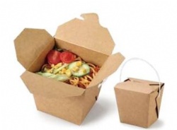 Kraft Paper Food Box