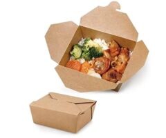 Kraft Paper Food Box